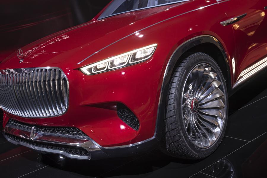 Детали экстерьера Vision Mercedes-Maybach Ultimate Luxury 2018 года  (фото 8 из 42)